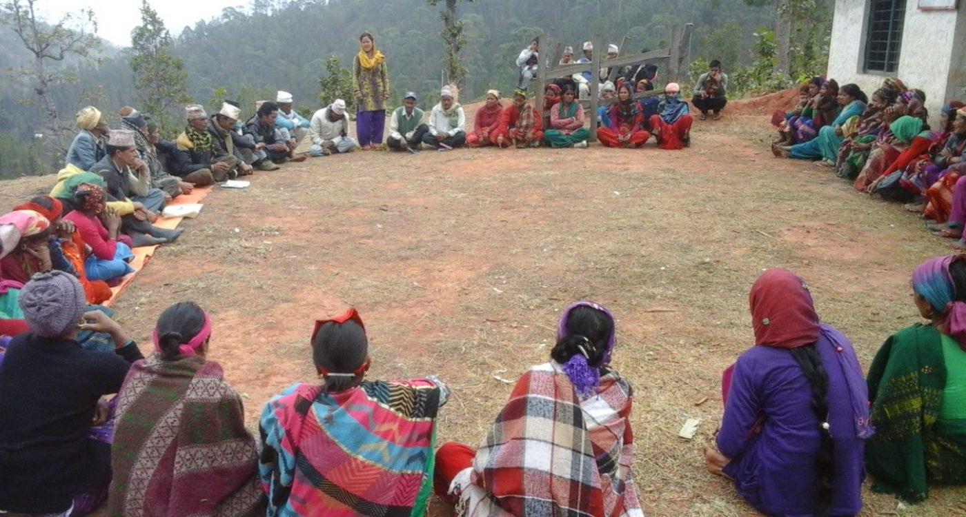 Interaction with CG Members in Shivalya RM of Jajarkot